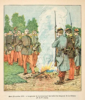 French and Germans, anecdotal history of the War of 1870-1871, 1888, illustration by Georges Hardouin (1846-1893) French and Germans, anecdotal history of the War of 1870-1871, 1888, illustration by Georges Hardouin (1846-1893)