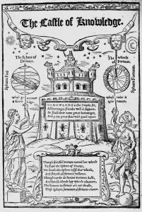 Images Dated 2010 April: Frontispiece to The Castle of Knowledge by Robert Recorde, 1556 (woodcut)