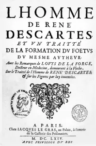 Frontispiece of Descartes Treatise on Man and on the Formation of the Foetus Frontispiece of Descartes Treatise on Man and on the Formation of the Foetus