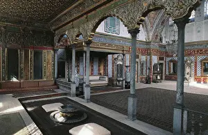 Function Room, Harem, Topkapi Palace, 15th century, (Unesco World Heritage List, 1985), Istanbul, Turkey