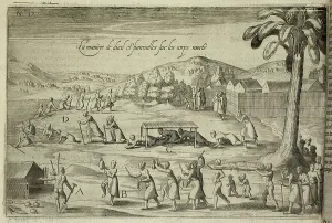 Guinea Prints: A funeral procession