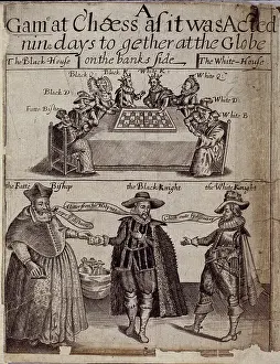 Boardgame Prints: A game of chess