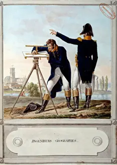 Geographers of the Polytechnic School. Period of the campaign (expedition