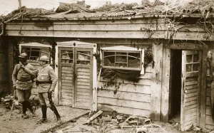 Shack Prints: Where a German Commandant expected to be comfortable for the winter