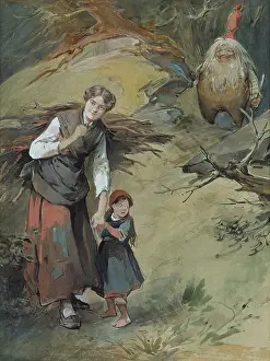 Nils Bergslien Prints: Girlchild and pixie