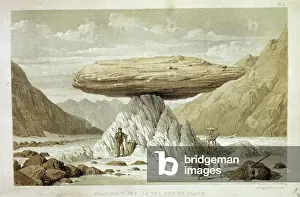 Travel Writing Prints: Glacier table