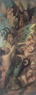 Ippolito Caffi Prints: Glimpse of Hell (panel)