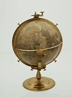 Globes Prints: Globe of the Moon