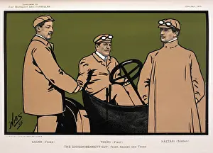 Sports Event Prints: The Gordon-Bennett Cup: First, second and third