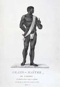Grand Master of the Order of the Star of Notre-Dame, in the costume of his country Grand Master of the Order of the Star of Notre-Dame, in the costume of his country