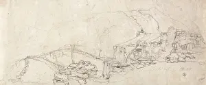 Rocks Prints: A Mill (graphite)