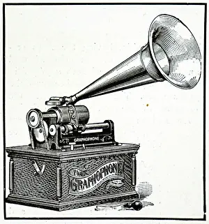 Trademark Prints: A Graphophone