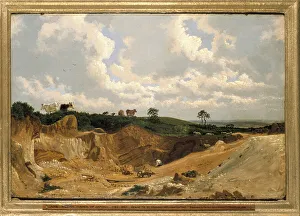 Gravel Pit on Shotover Hill, near Oxford, c. 1818 (oil on millboard) Gravel Pit on Shotover Hill, near Oxford, c. 1818 (oil on millboard)