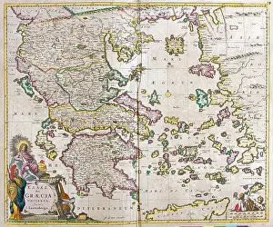 Frederick De Wit Prints: Greece