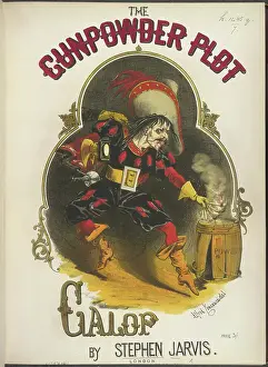 Conspiracy Prints: The Gunpowder Plot Galop