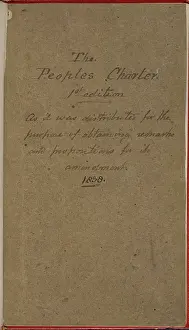 Ballot Prints: Handwritten frontispiece
