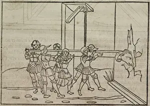 Hitting Prints: Hanging battering ram, siege engine