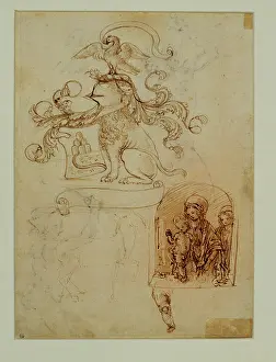 Jacques Callot Prints: Heraldic elements