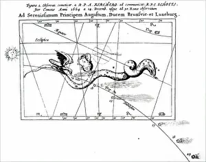 Gdansk Prints: Hevelius comet