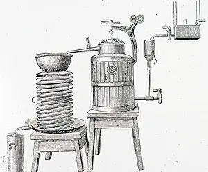 Milk Prints: Hignette's milk pasteuriser