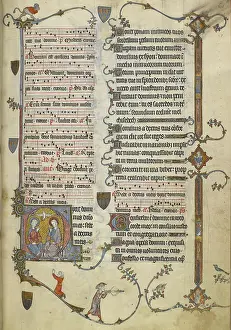 Crossbow Prints: A historiated initial D'(ixit) of the Trinity