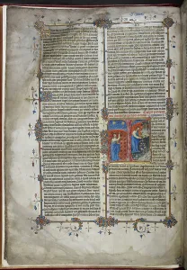 The Creation Prints: Historiated initial I'(n) of Creation