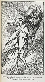 Precipitation Prints: Illustration of King Lear