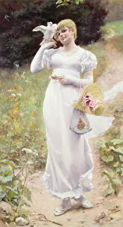White Dress Prints: Innocence (panel)