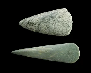 Jadeite axes, Neolithic Period (central Europe), c.5500-c.1800 BC (jadeite) Jadeite axes, Neolithic Period (central Europe), c.5500-c.1800 BC (jadeite)