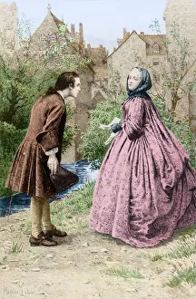 Jean-Jacques Rousseau & Madame de Warens, 21st March 1728 (engraving) Jean-Jacques Rousseau & Madame de Warens, 21st March 1728 (engraving)