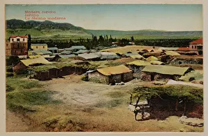 Birds View Prints: Jericho, c.1910-20 (colour litho)
