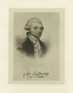 Joseph Galloway, member of the Congress of 1774, c.1885 (etching) Joseph Galloway, member of the Congress of 1774, c.1885 (etching)