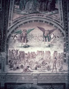 Last Judgement, Resurrection of the Body, 1499-1502 (fresco) Last Judgement, Resurrection of the Body, 1499-1502 (fresco)