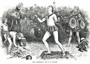 Juggler Prints: A juggler