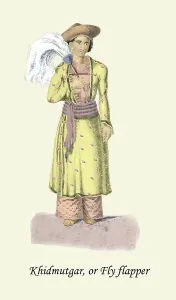 Asiatic Prints: Khidmutar or Fly Flapper