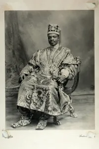 Ladapo Samuel Ademola, later the 7th Alake of Abeokuta, England Ladapo Samuel Ademola, later the 7th Alake of Abeokuta, England