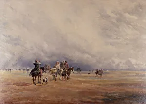 Lancaster Sands, Morecambe Bay (Treasures) 1842 (oil on canvas) Lancaster Sands, Morecambe Bay (Treasures) 1842 (oil on canvas)