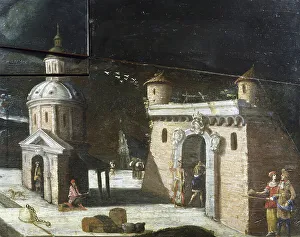 Leipzig Bachmuseum Prints: Landscape with architectural elements