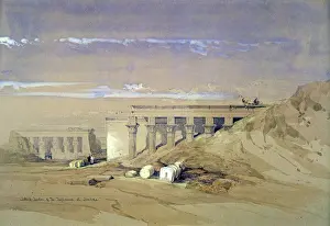 Roberts Prints: Lateral Elevation of the Thyphonium at Dendera'