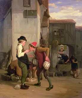 William Mulready Prints: Lending a Bite