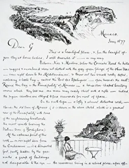 Jacques Faizant Prints: A letter from Monaco
