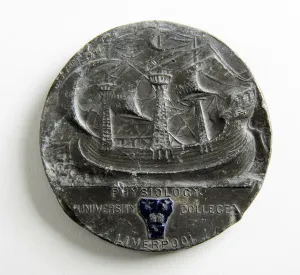 Liverpool University George Holt medal for Physiology, 1897 (metal) Liverpool University George Holt medal for Physiology, 1897 (metal)