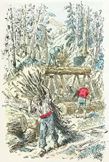 Bucheron Prints: The loggers