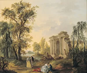 Louis Joseph (Watteau de Lille)(attr. to) Watteau