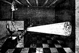 Francisco Jose De Goya Y Lucientes Prints: A magic lantern slide projector