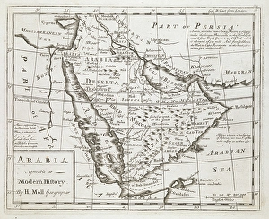 Arabia Prints: A map of Arabia
