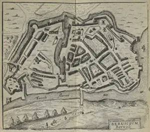 Images Dated 25th February 2025: A map of Berwick