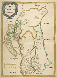 Ulster Prints: A map of County Armagh