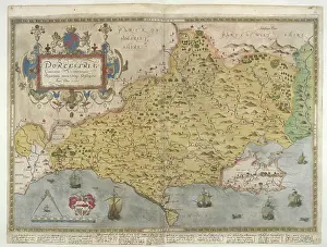 The Tudors Prints: Map of Dorset