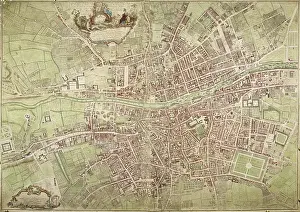 Eire Prints: A map of Dublin